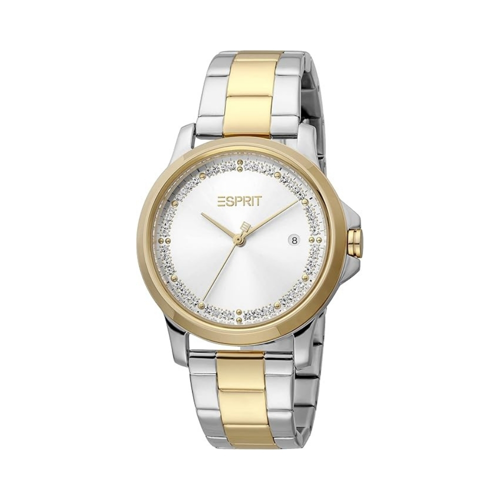 Žuta boja sa kvarcnim mehanizmom i nerđajućim čelikom. Vodootporan