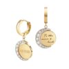 Minđuše Guess JUBE01192JWYGT/U