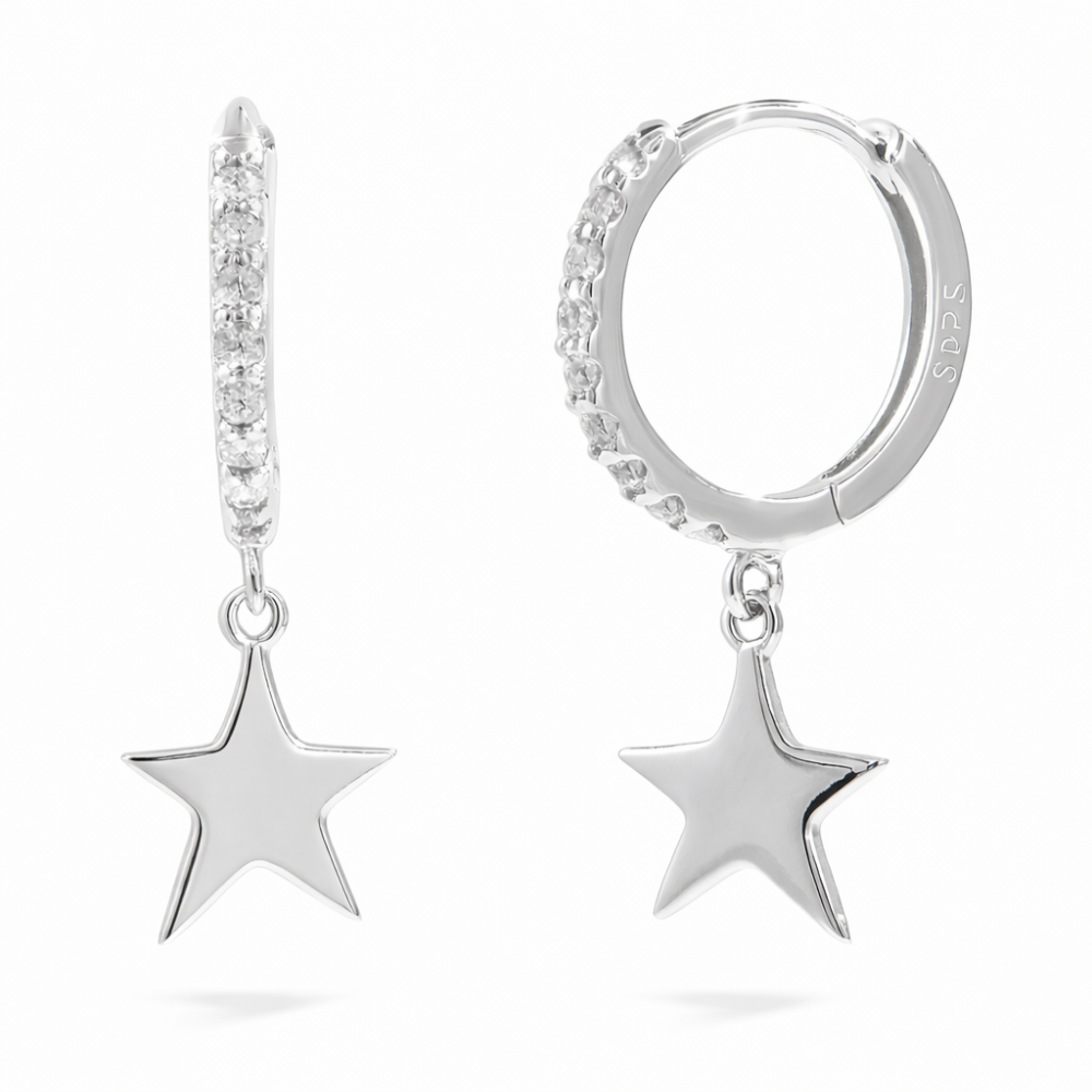 Srebrne viseće minđuše JS22-JE4114