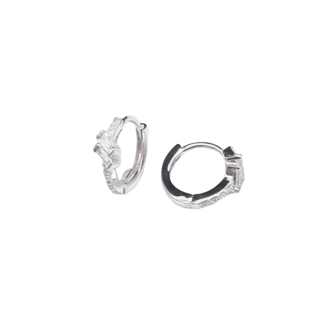 Srebrne minđuše FYE12754