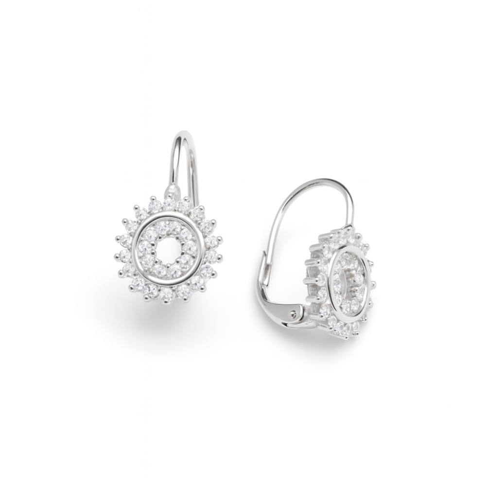 Srebrne minđuše FYE15437