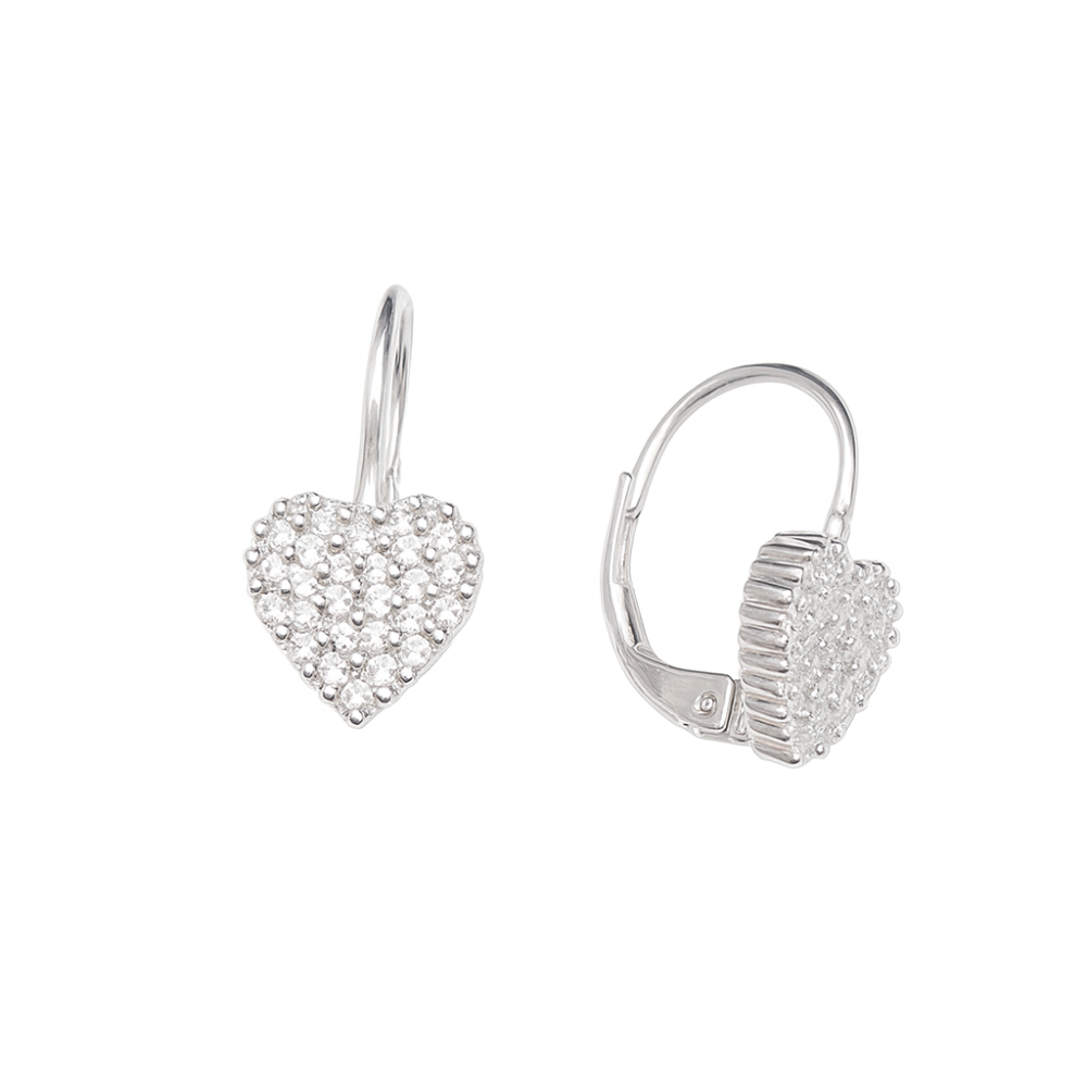 Srebrne minđuše FYE15444