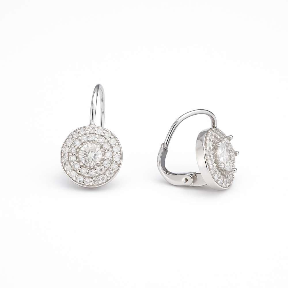 Srebrne minđuše FYE15453