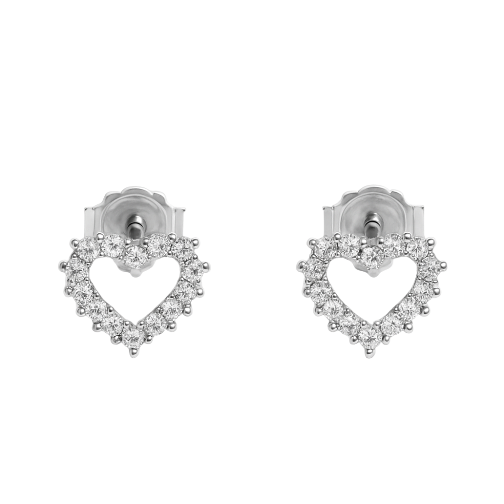 Srebrne mindjuše na šraf leptir JS04-HE6711