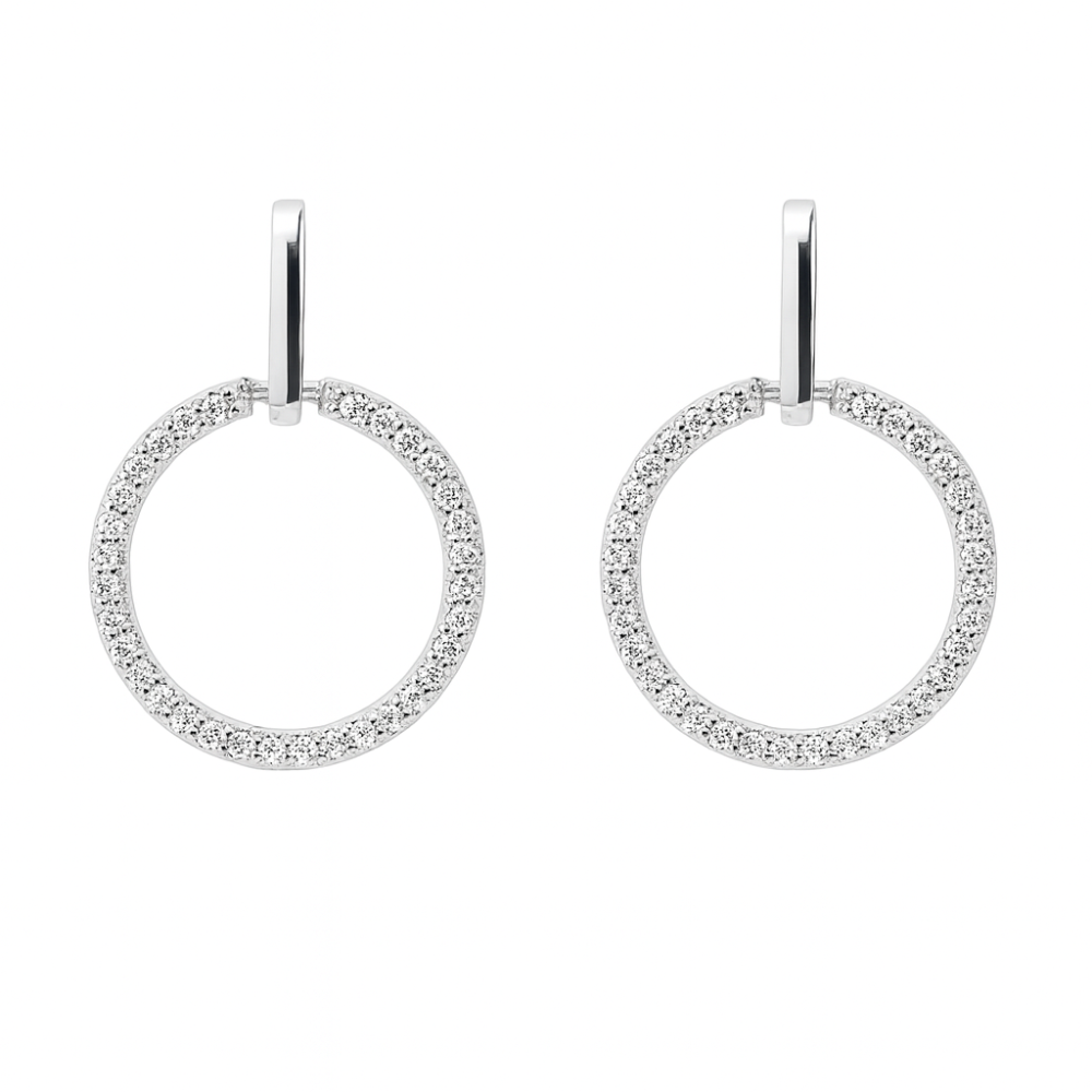 Srebrne minđuše na šraf JS22-JE0672