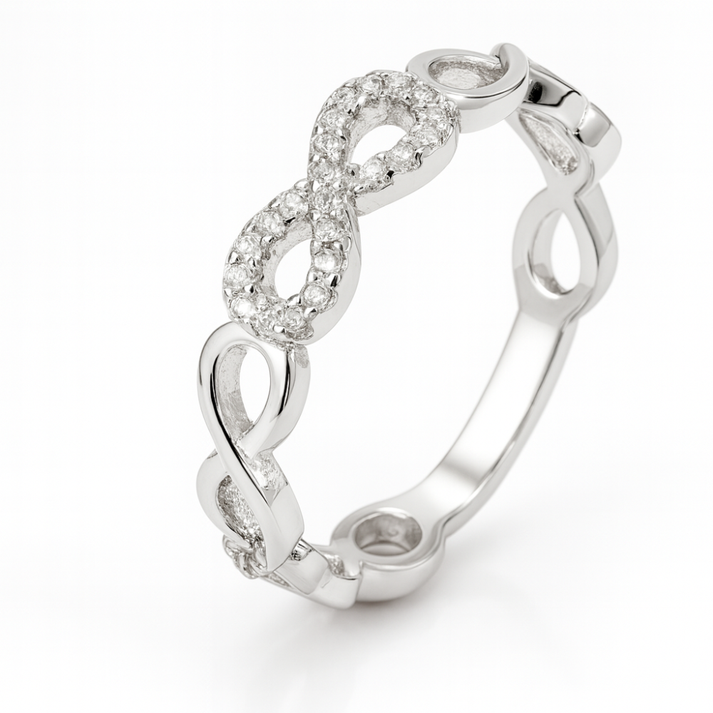 Srebrni prsten beskonačnost JS27-R0080
