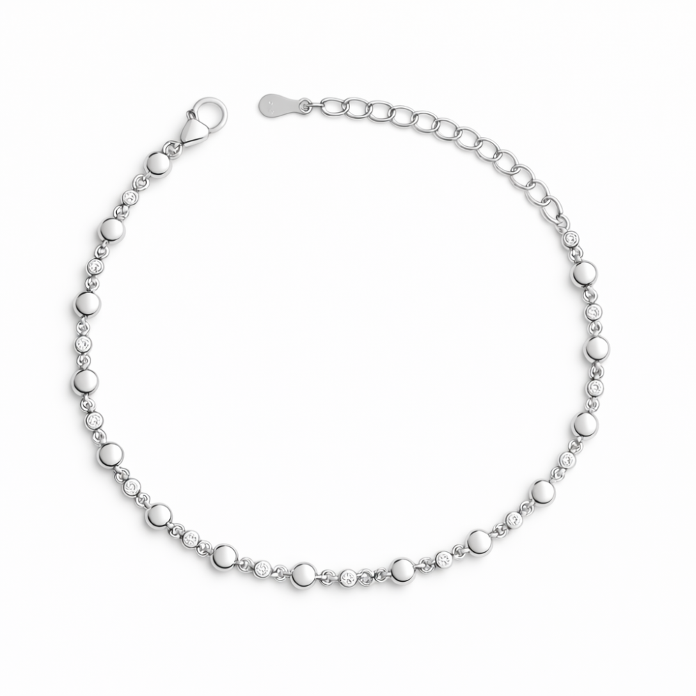 Srebrna narukvica B00430