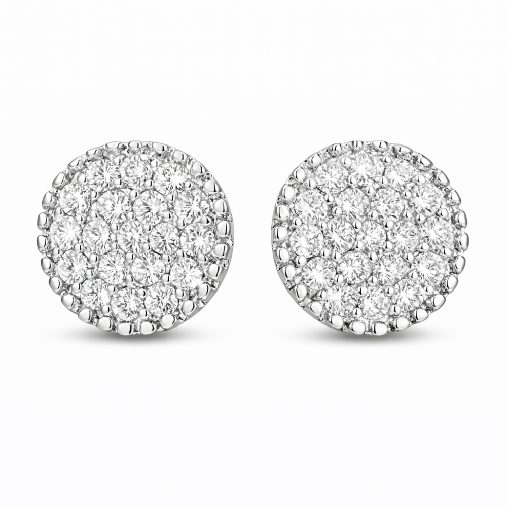 Srebrne mindjuše na šraf JS08-E2058