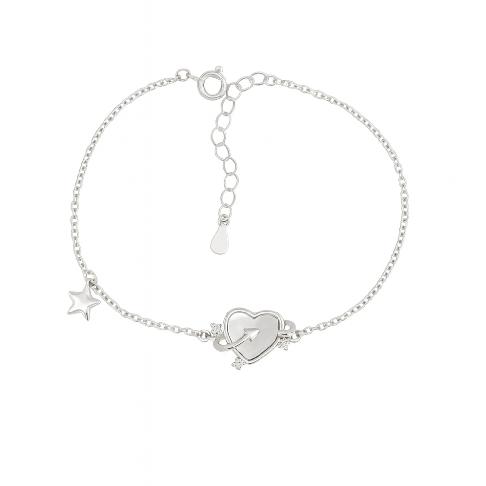 Srebrna narukvica B0789